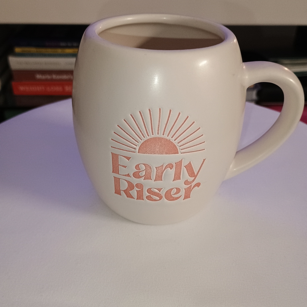 Early Riser White Mug